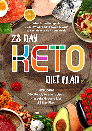 28 Day Keto Diet Plan | 30x Recipes | 4 Weeks Grocery Shopping List ...